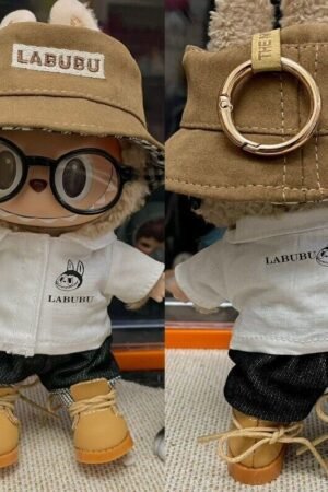 Labubu Clothing & Accessories - Handmade Plush Clothes Set with Boots & Glasses | nekolulu