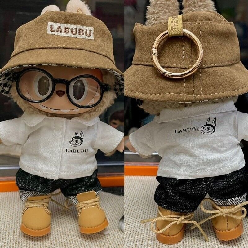 Labubu Clothing & Accessories - Handmade Plush Clothes Set with Boots & Glasses | nekolulu 1 Labubu Clothing & Accessories - Handmade Plush Clothes Set with Boots & Glasses | nekolulu