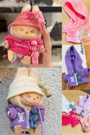 Labubu Clothing - Plush Doll Replacing Clothes Set (Styles A-D) | nekolulu