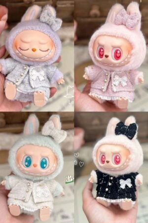 Labubu Clothing - Plush Doll Replacing Clothes Set (Styles A-D) | nekolulu