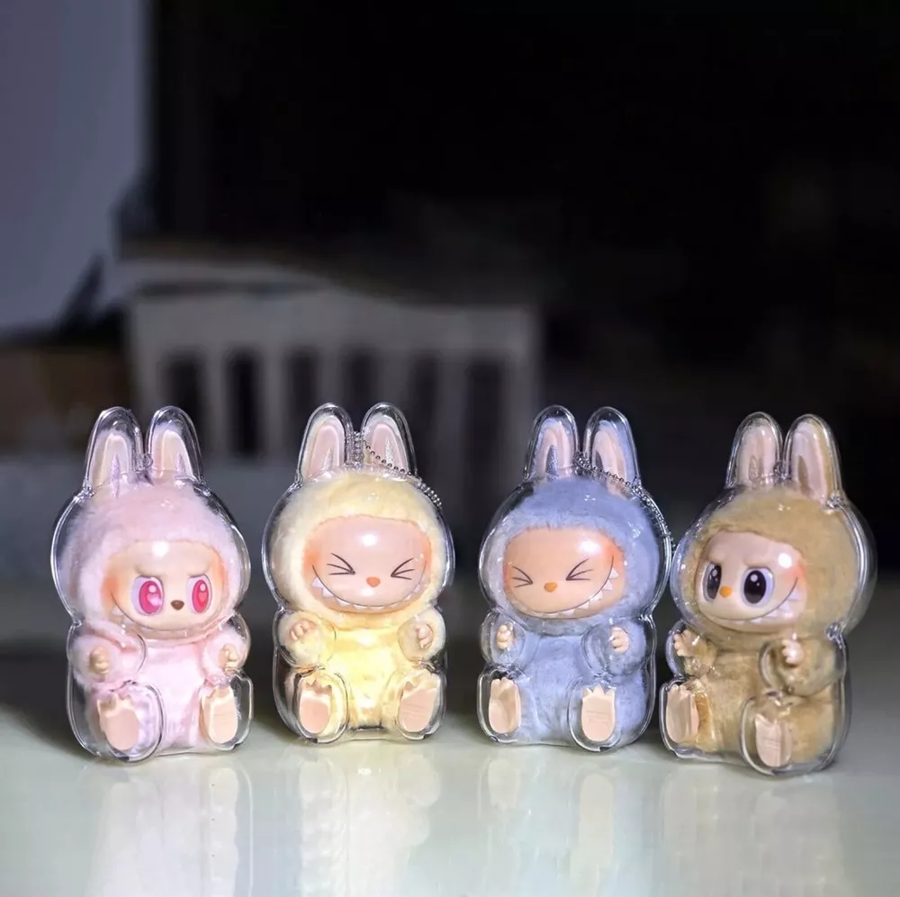 Labubu Accessories - Clear Protective Plush Cover Case (2-6PCS) | nekolulu 8 Labubu Accessories - Clear Protective Plush Cover Case (2-6PCS) | nekolulu - Image 8