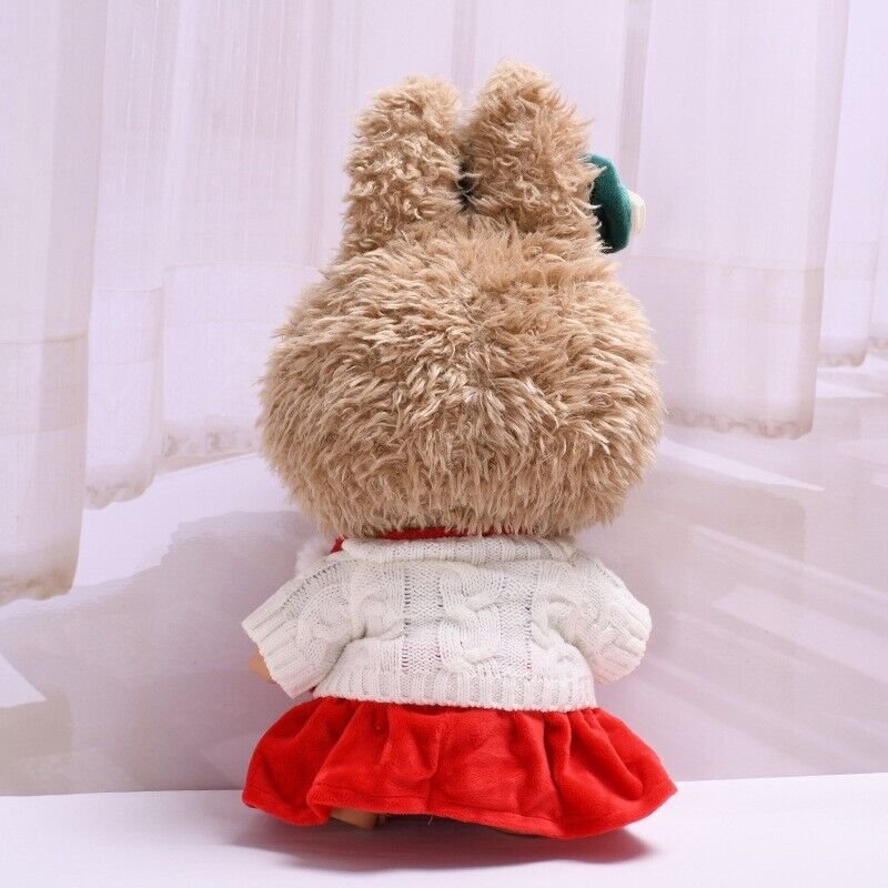 Labubu Clothes Set – 38cm Christmas Sweater, Skirt & Mittens | nekolulu 4 Labubu Clothes Set – 38cm Christmas Sweater, Skirt & Mittens | nekolulu - Image 4