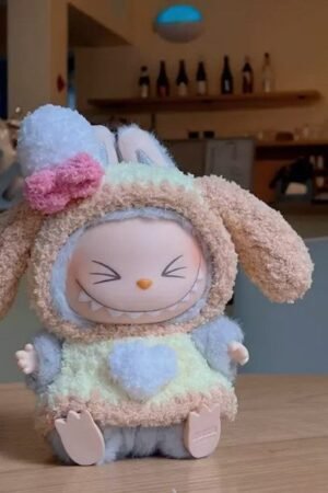 Labubu Clothes Set – Christmas Sweater, Hat & Scarf Set | nekolulu