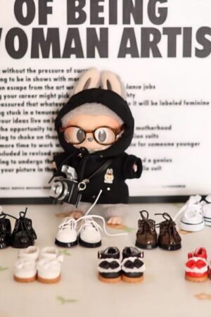 Labubu Clothes Set – Handmade Plush Doll Accessories (Shoes/Glasses) | nekolulu