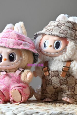 Labubu Clothes Set – Handmade Doll Overalls (Multi-Color) | nekolulu