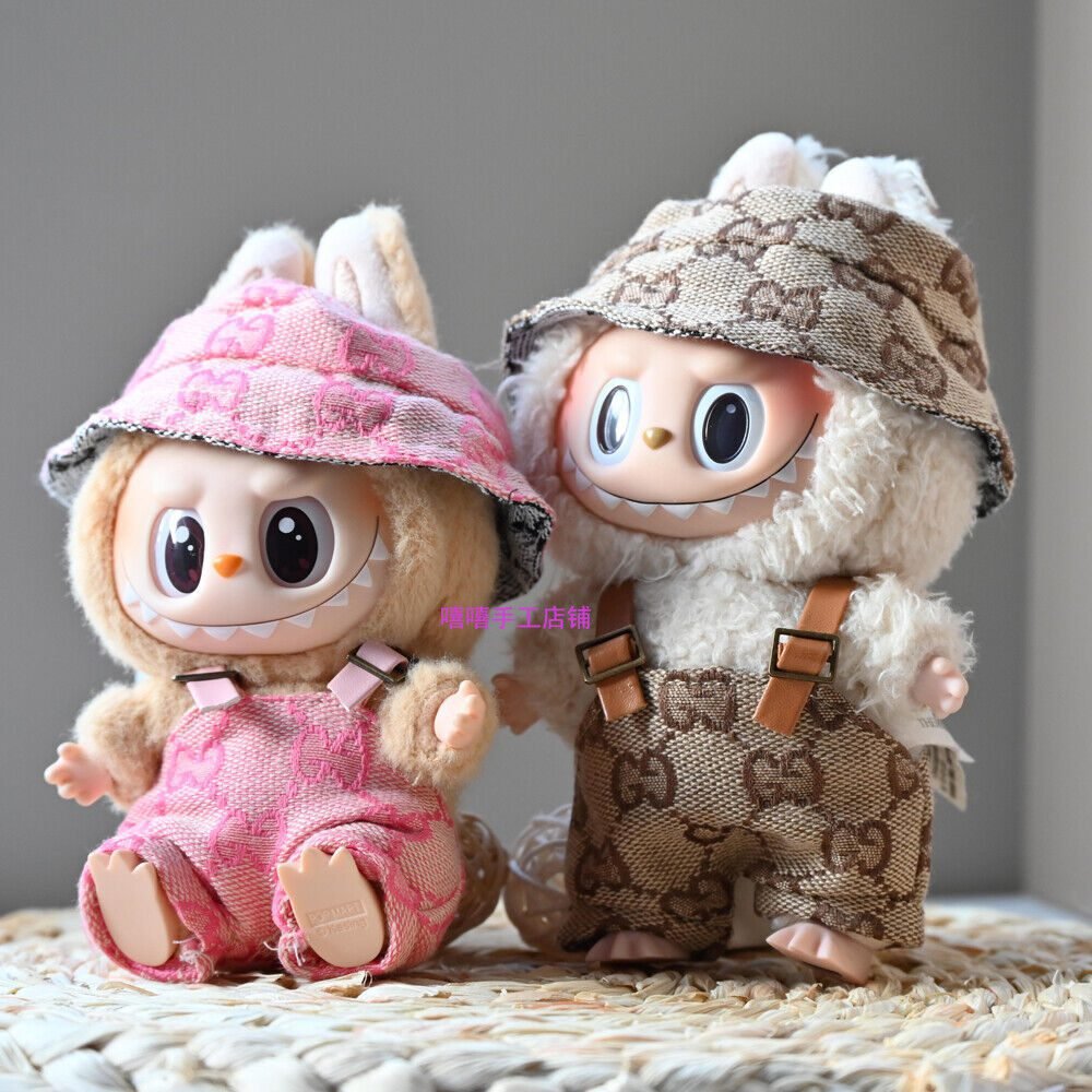 Labubu Clothes Set – Handmade Doll Overalls (Multi-Color) | nekolulu 1 Labubu Clothes Set – Handmade Doll Overalls (Multi-Color) | nekolulu