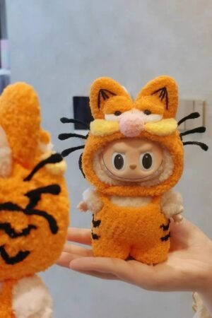 Labubu Clothes - Hand-woven Garfield Set | nekolulu