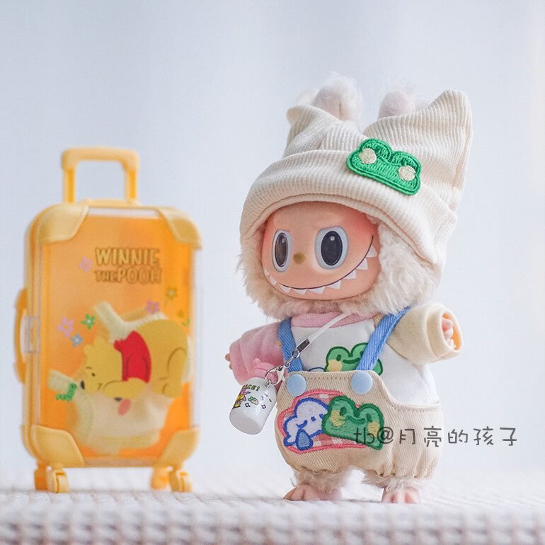 Labubu Clothes Set – Cartoon Overalls & Knitted Hat | nekolulu 4 Labubu Clothes Set – Cartoon Overalls & Knitted Hat | nekolulu - Image 4