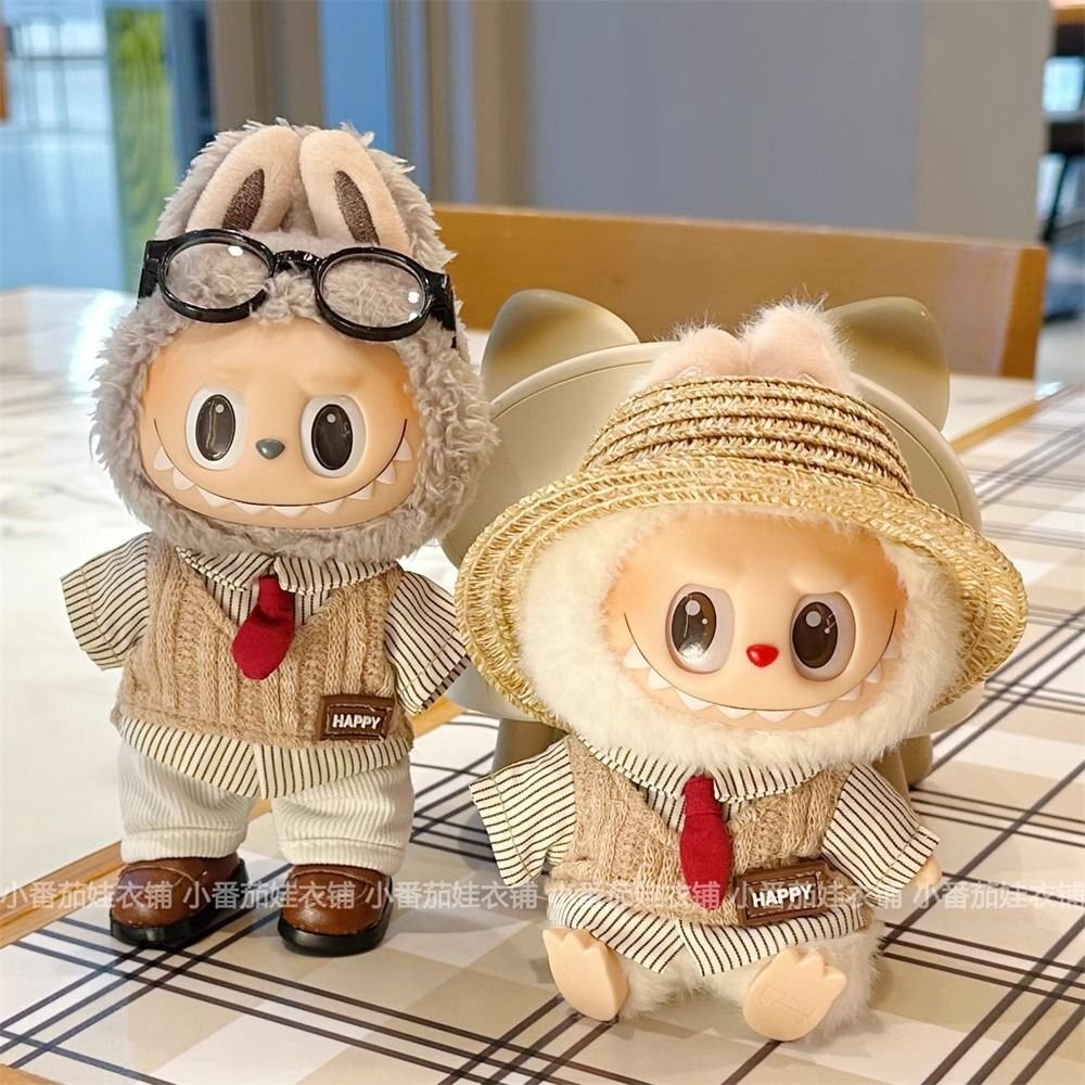 Labubu Clothes - College Style Multi-piece Set (6 Styles) | nekolulu 1 Labubu Clothes - College Style Multi-piece Set (6 Styles) | nekolulu