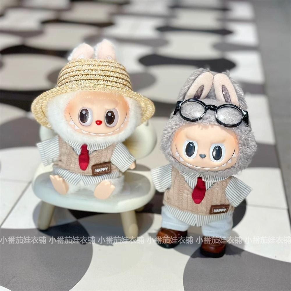 Labubu Clothes - College Style Multi-piece Set (6 Styles) | nekolulu 2 Labubu Clothes - College Style Multi-piece Set (6 Styles) | nekolulu - Image 2