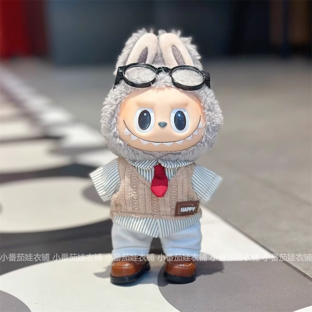 Labubu Clothes - College Style Multi-piece Set (6 Styles) | nekolulu 3 Labubu Clothes - College Style Multi-piece Set (6 Styles) | nekolulu - Image 3