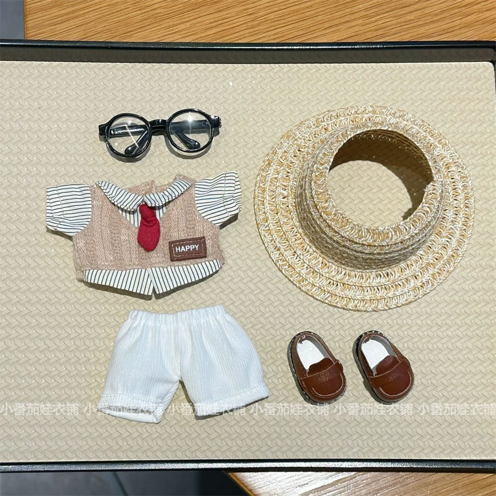 Labubu Clothes - College Style Multi-piece Set (6 Styles) | nekolulu 7 Labubu Clothes - College Style Multi-piece Set (6 Styles) | nekolulu - Image 7