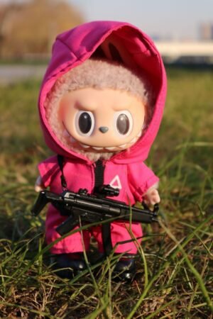 Labubu Clothes - Plush Doll Squid Game Jumpsuit Set | nekolulu