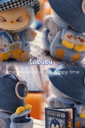 Labubu Clothes - Cowboy Hat Overalls Multi-piece Set (7 Styles) | nekolulu