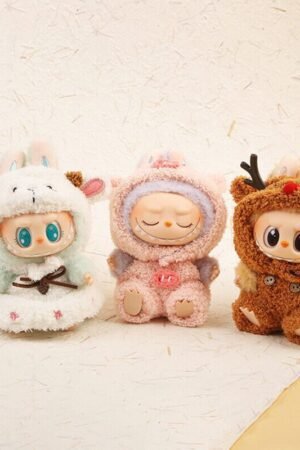 Labubu Clothes - Cloud Velvet Deer/Dinosaur/Piggy/Sheep Skirt (5 Styles) | nekolulu