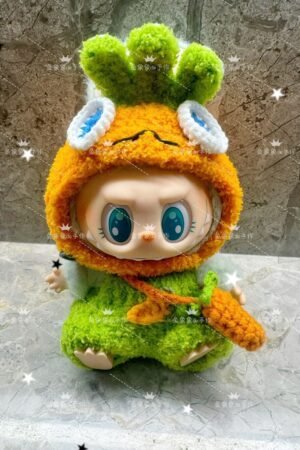 Labubu Clothes Set – Carrot & Floral Styles (Fits Gen 1, 2 & 3) | nekolulu