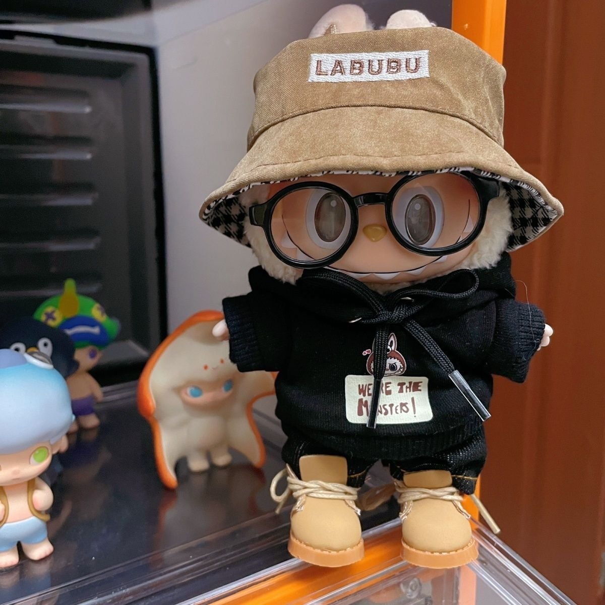 Labubu Clothes - Plush Doll Handmade Casual Hoodie Set | nekolulu 2 Labubu Clothes - Plush Doll Handmade Casual Hoodie Set | nekolulu - Image 2