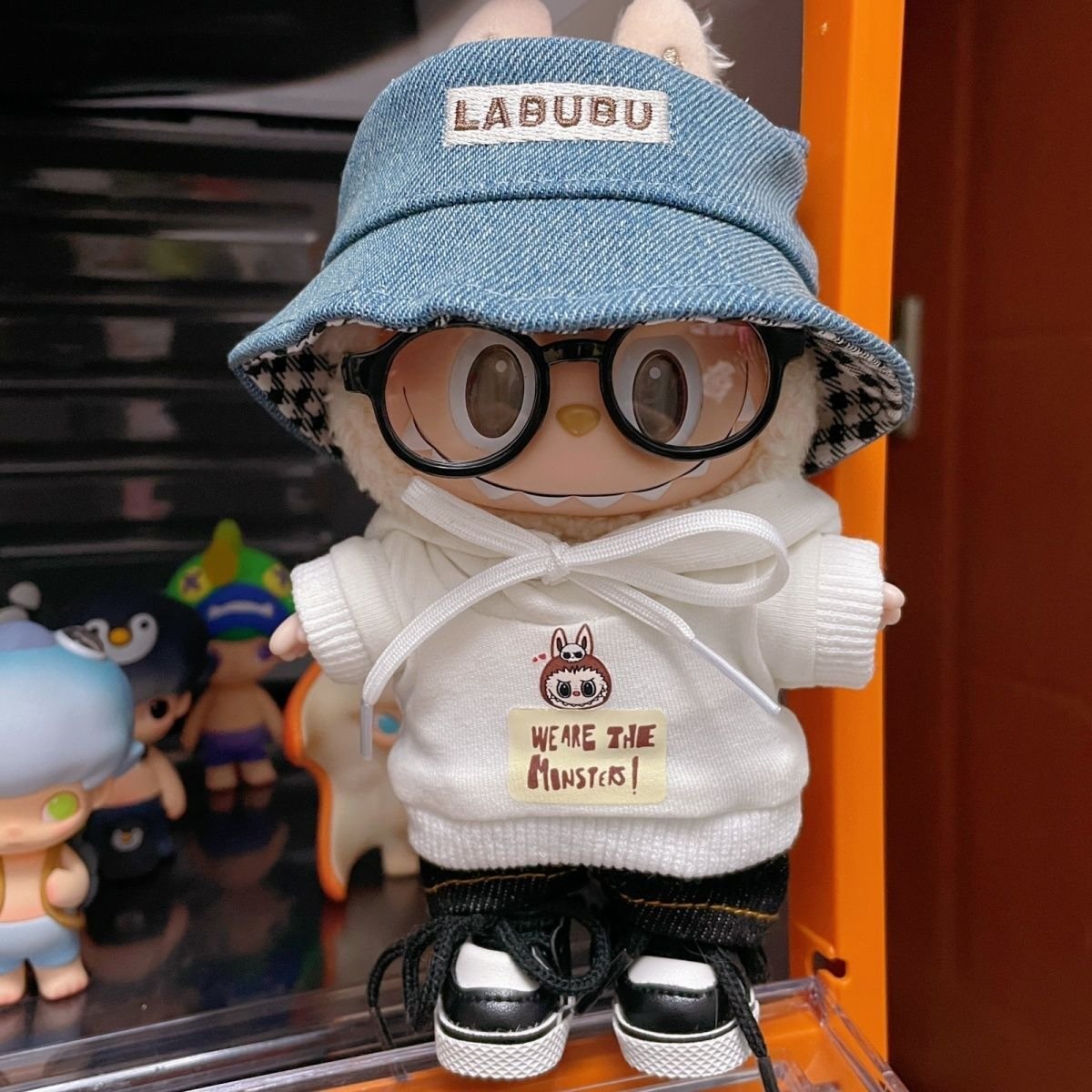 Labubu Clothes - Plush Doll Handmade Casual Hoodie Set | nekolulu 5 Labubu Clothes - Plush Doll Handmade Casual Hoodie Set | nekolulu - Image 5