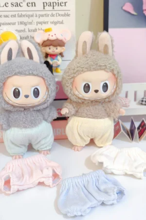 Labubu Buwa Clothes Accessories - Shorts Underwear, Labubu Doll Apparel | nekolulu