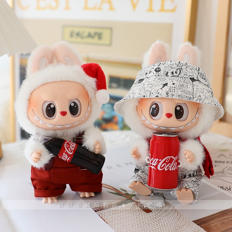 LABUBU Clothes Set - Fisherman Hat, Overalls, Canvas Shoes Outfits 1 LABUBU Clothes Set - Fisherman Hat, Overalls, Canvas Shoes Outfits