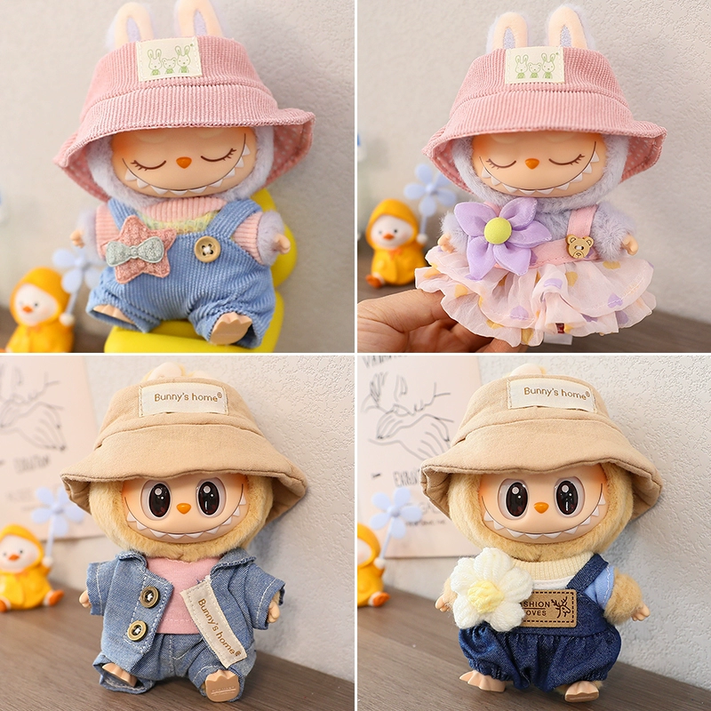 LABUBU Clothes Set - Various Fashion Outfits & Accessories 1 LABUBU Clothes Set - Various Fashion Outfits & Accessories