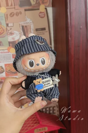 Labubu Clothes Set – 3.0 Shiny Cool Boy Suit Replacement Outfits(Fits Gen 1, 2 & 3) | nekolulu