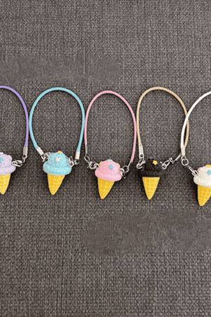 Labubu Mini Ice Cream Bag - Doll Accessories & Charms | nekolulu