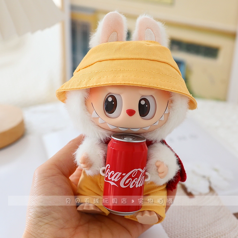 LABUBU Clothes Set - Fisherman Hat, Overalls, Canvas Shoes Outfits 5 LABUBU Clothes Set - Fisherman Hat, Overalls, Canvas Shoes Outfits - Image 5