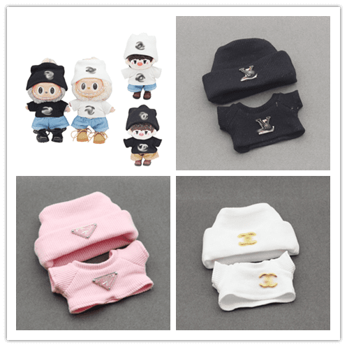 Labubu Baby Clothes Set - Hats Sweaters, Party Sitting, Labubu Doll Apparel | nekolulu 1 Labubu Baby Clothes Set - Hats Sweaters, Party Sitting, Labubu Doll Apparel | nekolulu