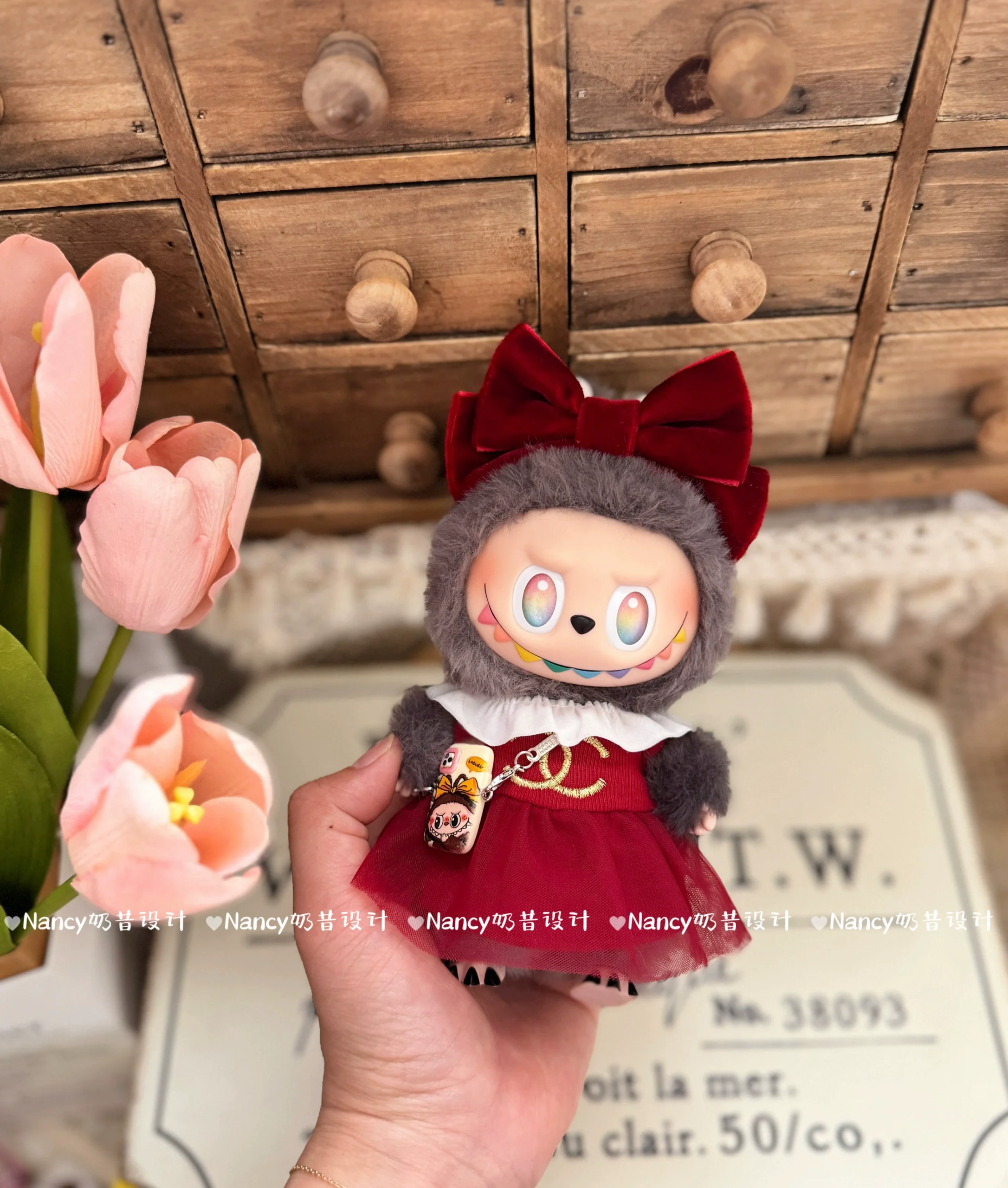 Labubu Clothes Set - Gauze Skirt Headband, Multi-color | nekolulu 5 Labubu Clothes Set - Gauze Skirt Headband, Multi-color | nekolulu - Image 5