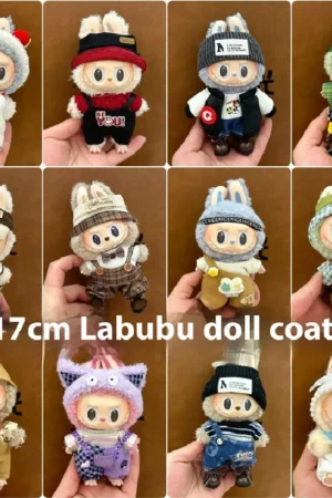 Labubu Doll Clothes - Blind Box Skirt Set & Cute Dress