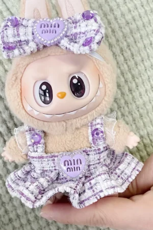 Labubu Doll Clothes - 15/17CM Kpop EXO Idol Suit & Accessories for Plush Dolls