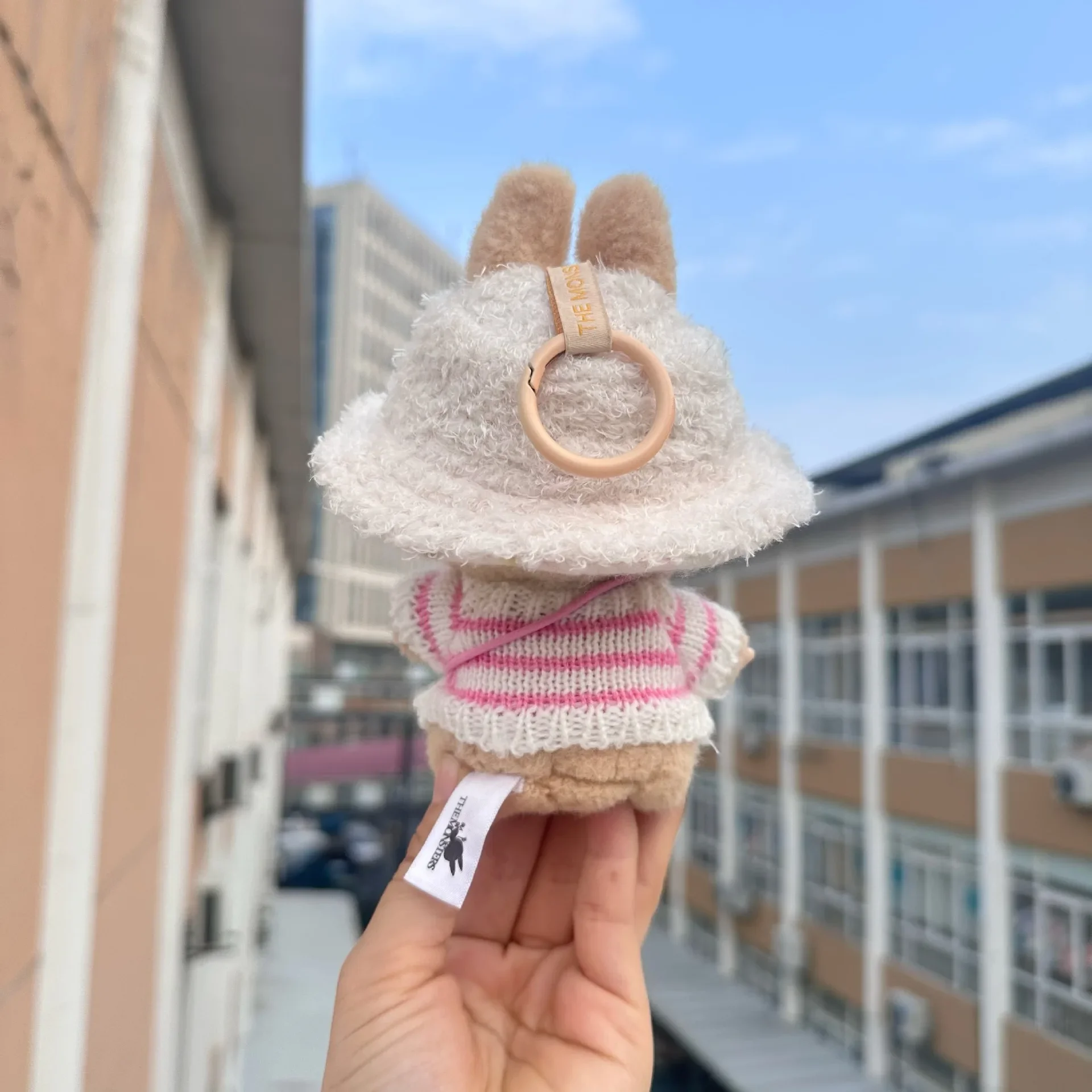 Labubu Doll Clothes: 15/17CM Idol Kpop Style Mini Plush Overalls Set 3 Labubu Doll Clothes: 15/17CM Idol Kpop Style Mini Plush Overalls Set - Image 3