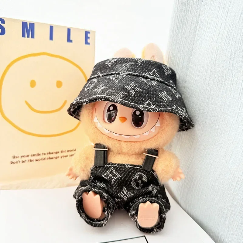 Labubu Doll Clothes - Fashion Overalls for V1/V2 15/17cm Plush Dolls 4 Labubu Doll Clothes - Fashion Overalls for V1/V2 15/17cm Plush Dolls - Image 4