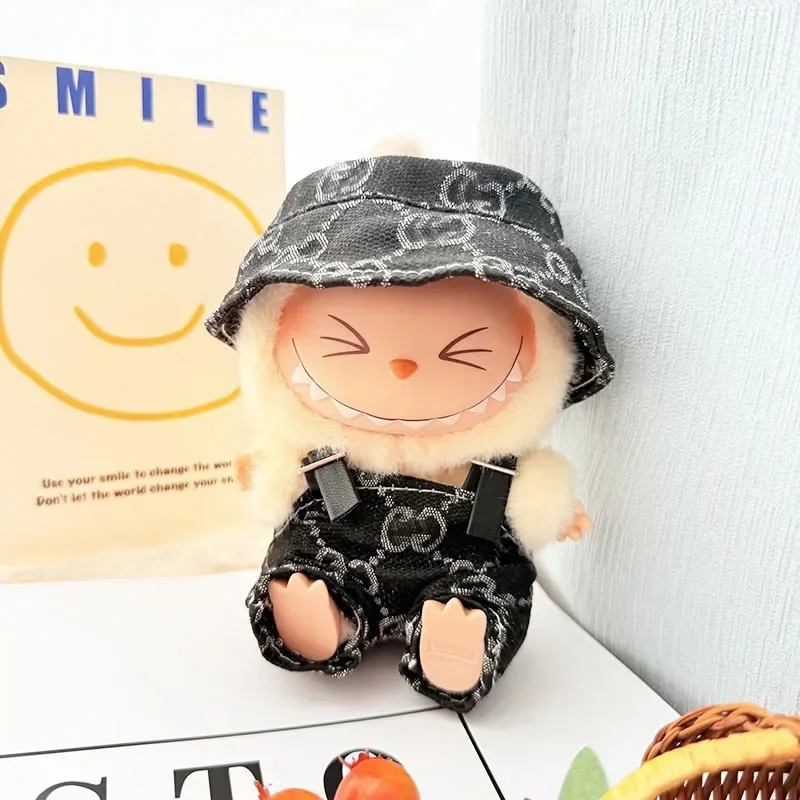 Labubu Doll Clothes - Fashion Overalls for V1/V2 15/17cm Plush Dolls 5 Labubu Doll Clothes - Fashion Overalls for V1/V2 15/17cm Plush Dolls - Image 5