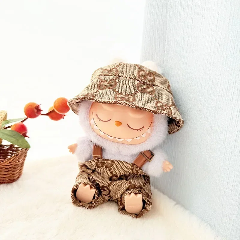 Labubu Doll Clothes - Fashion Overalls for V1/V2 15/17cm Plush Dolls 6 Labubu Doll Clothes - Fashion Overalls for V1/V2 15/17cm Plush Dolls - Image 6
