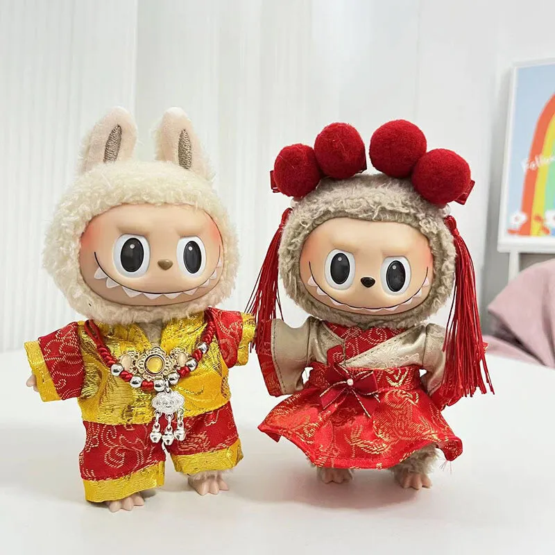 The New Frontier of Doll Fashion: Business Prospects and Opportunities in Labubu Doll Clothing 1 Handmade Labubu doll clothing set showcasing traditional and modern fashion styles
