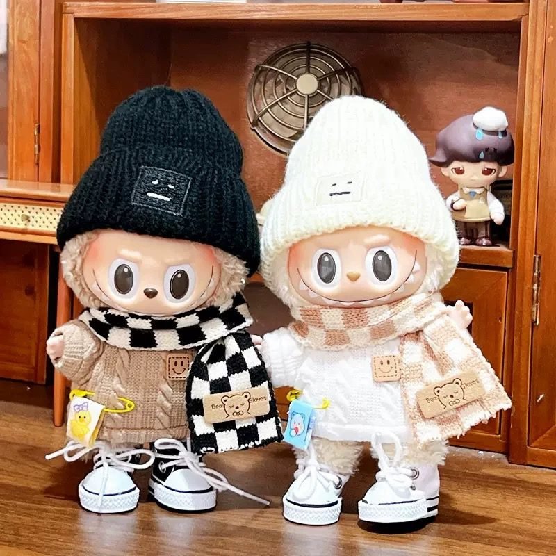 Labubu Style Guide: How to Dress Your Labubu for Any Occasion 5 Labubu winter outfit