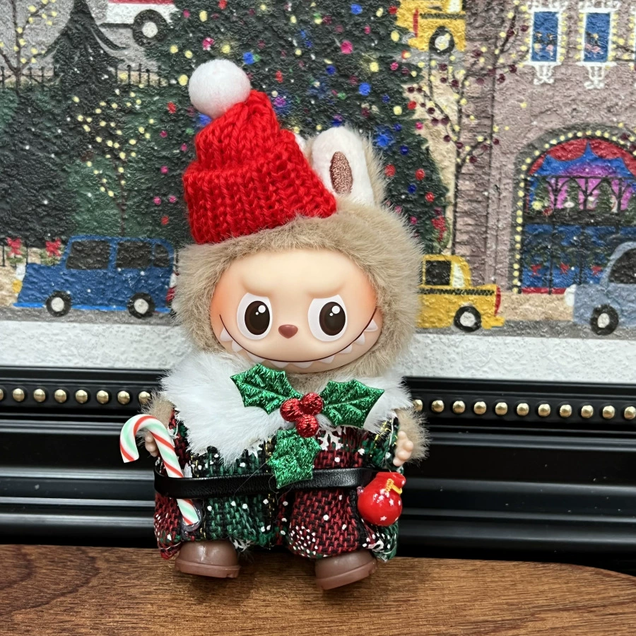 Labubu Doll Clothes (Christmas) – Mini 4.0 Heart Code Christmas Battle Suit for 4th Gen Labubu (11 SKUs) | nekolulu 5 Labubu Doll Clothes (Christmas) – Mini 4.0 Heart Code Christmas Battle Suit for 4th Gen Labubu (11 SKUs) | nekolulu - Image 5