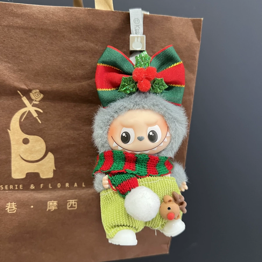 Labubu Doll Clothes (Christmas) – Mini 4.0 Heart Code Christmas Battle Suit for 4th Gen Labubu (11 SKUs) | nekolulu 13 Labubu Doll Clothes (Christmas) – Mini 4.0 Heart Code Christmas Battle Suit for 4th Gen Labubu (11 SKUs) | nekolulu - Image 13