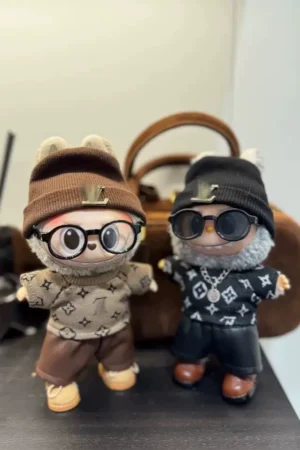 [Baby Clothes] labubu baby clothes universal V family light luxury set Labbubu cute clothes for the first, second and third generation