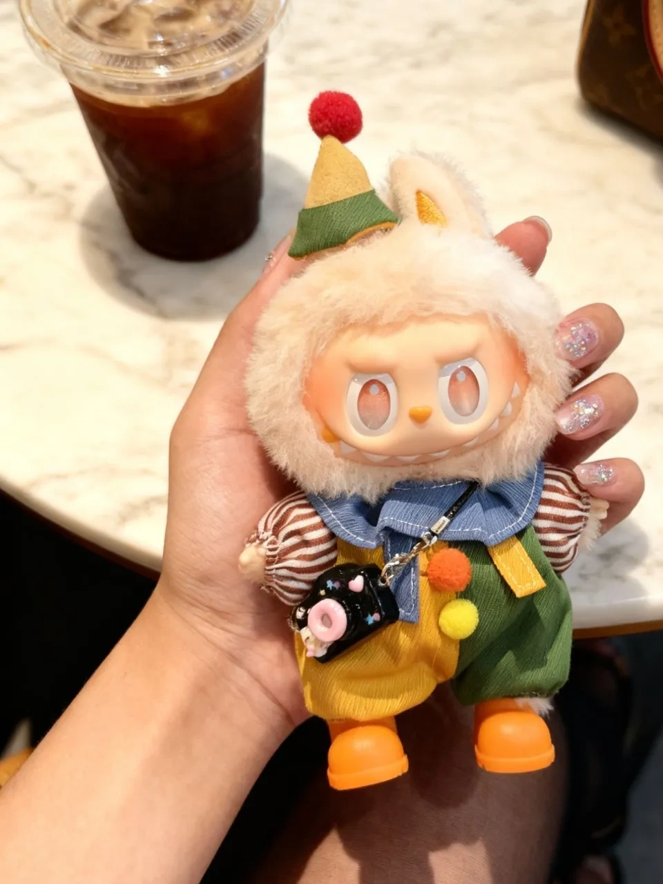 Labubu Doll Clothes (Halloween) – High Energy Macaron Clown Suit for 1st-4th Gen Labubu (2 SKUs) | nekolulu 2 Labubu Doll Clothes (Halloween) – High Energy Macaron Clown Suit for 1st-4th Gen Labubu (2 SKUs) | nekolulu - Image 2