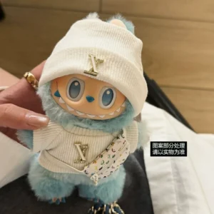 Labubu Doll Clothes (Outfit Set) – 15-17CM High-Energy Vinyl Doll Sweater & Beanie Set (2 SKUs) | nekolulu