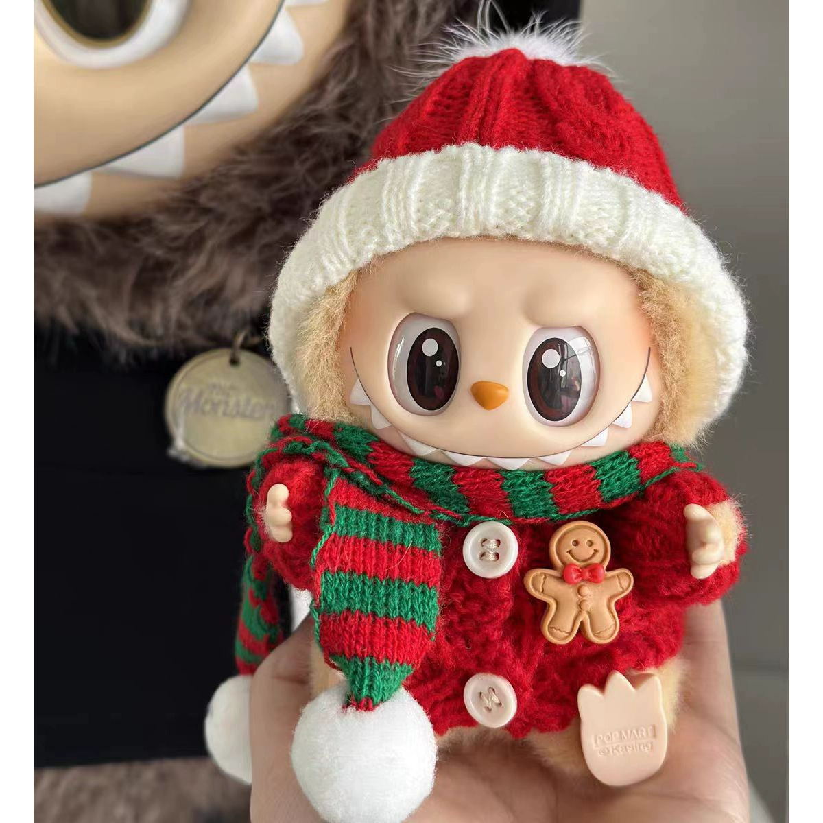 Labubu Doll Clothes (Christmas) – Kawaii Sitting Party Macaron New Year & Holiday Sweater Set (8 SKUs) | nekolulu 1 Labubu Doll Clothes (Christmas) – Kawaii Sitting Party Macaron New Year & Holiday Sweater Set (8 SKUs) | nekolulu