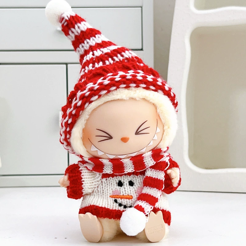 Labubu Doll Clothes (Christmas) – Kawaii Sitting Party Macaron New Year & Holiday Sweater Set (8 SKUs) | nekolulu 2 Labubu Doll Clothes (Christmas) – Kawaii Sitting Party Macaron New Year & Holiday Sweater Set (8 SKUs) | nekolulu - Image 2