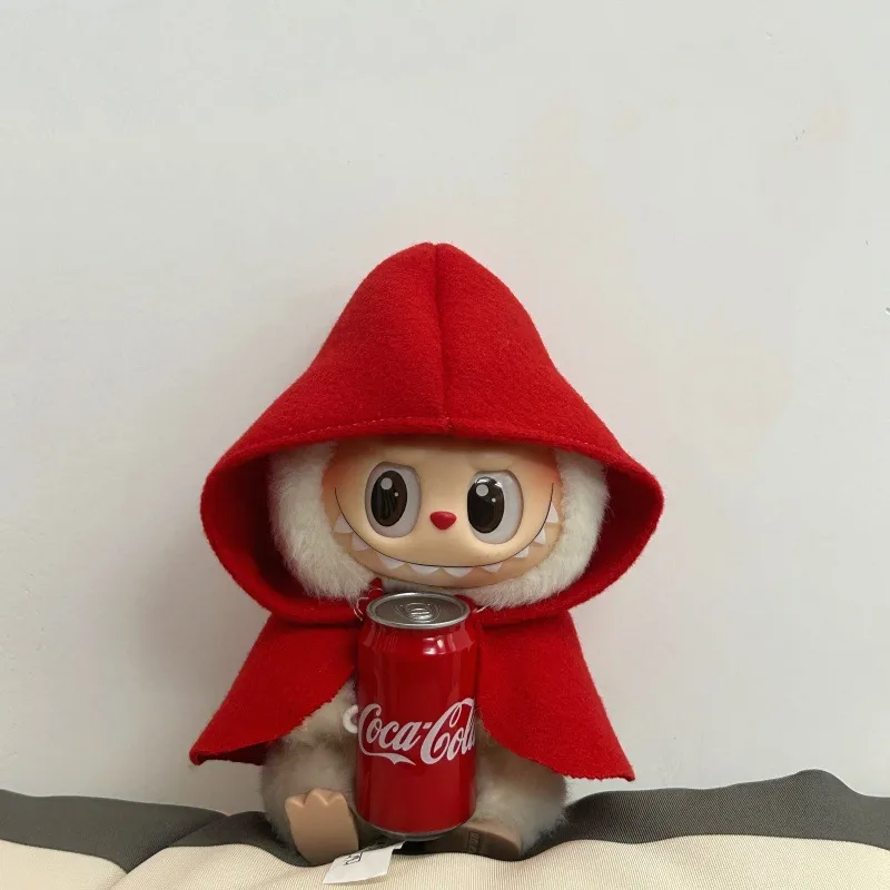 Labubu Doll Clothes (Christmas) – 17CM Red Hooded Cloak for Blind Box Dolls (1 SKU) | nekolulu 2 Labubu Doll Clothes (Christmas) – 17CM Red Hooded Cloak for Blind Box Dolls (1 SKU) | nekolulu - Image 2