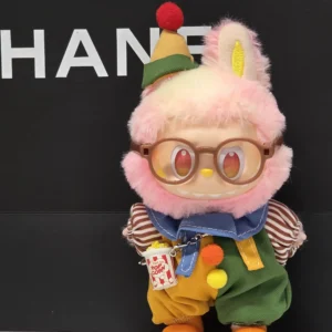 Home 23 Labubu Doll Clothes (Halloween) – High Energy Macaron Clown Suit for 1st-4th Gen Labubu (2 SKUs) | nekolulu