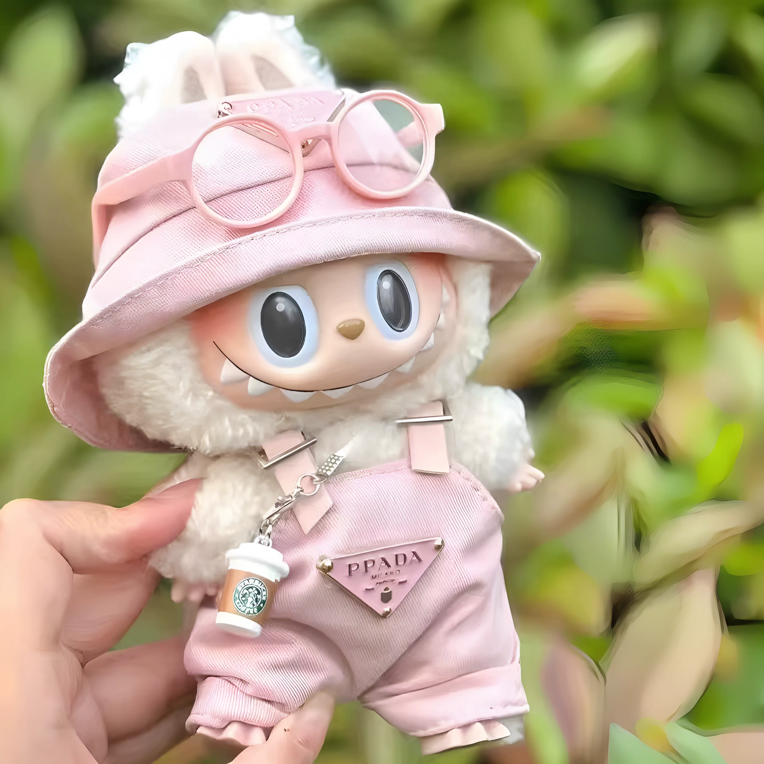 Labubu Doll Clothes (Overalls) – 10-17CM Pink Dopamine Overalls & Accessories for 1st-4th Gen Labubu (11 SKUs) | nekolulu 2 Labubu Doll Clothes (Overalls) – 10-17CM Pink Dopamine Overalls & Accessories for 1st-4th Gen Labubu (11 SKUs) | nekolulu - Image 2