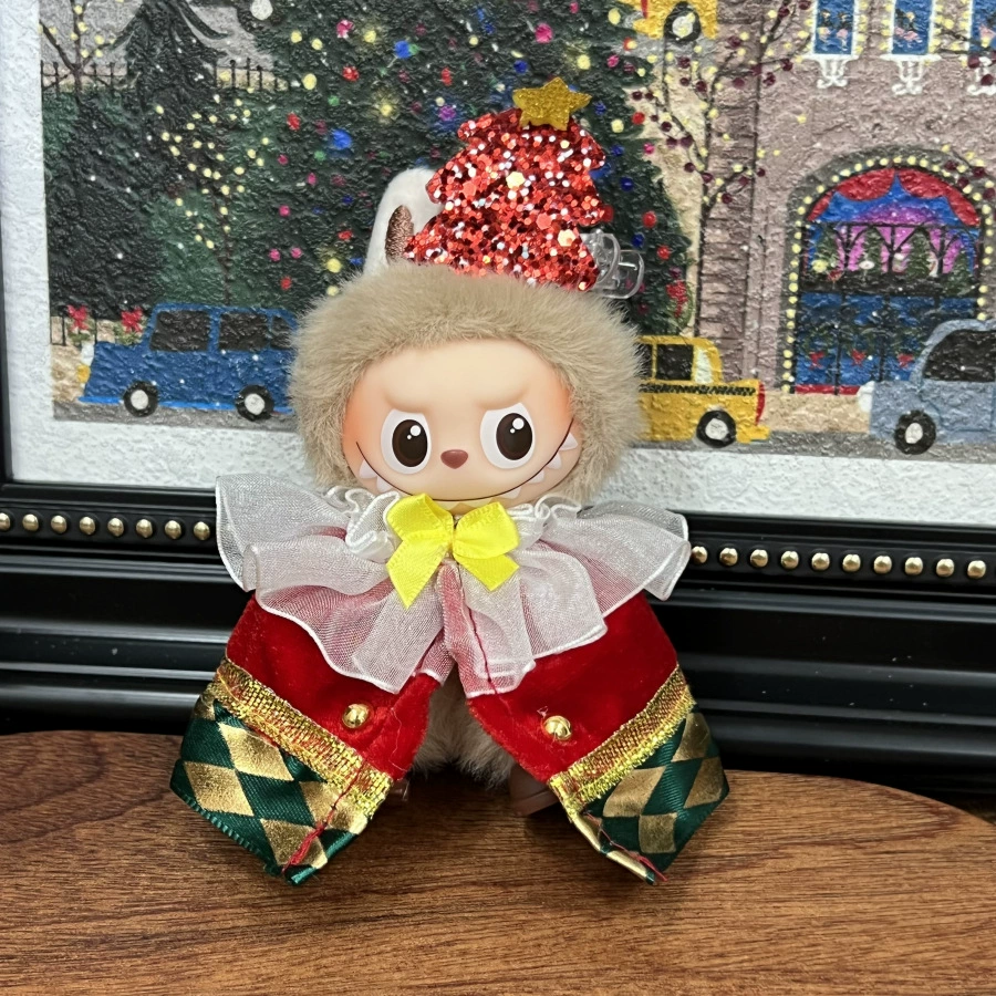 Labubu Doll Clothes (Christmas) – Mini 4.0 Heart Code Christmas Battle Suit for 4th Gen Labubu (11 SKUs) | nekolulu 3 Labubu Doll Clothes (Christmas) – Mini 4.0 Heart Code Christmas Battle Suit for 4th Gen Labubu (11 SKUs) | nekolulu - Image 3