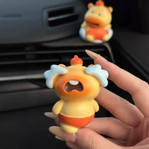 Home 15 Car ornaments Capybara Lulu peripheral dolls Internet celebrity popular blind box hand-made ornaments car center console decoration